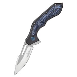 Gil Hibben Hurricane pocket knife, blue-black