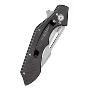 Gil Hibben Hurricane pocket knife, blue-black, D2 tool steel