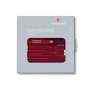 Swiss Card Classic, rot, Victorinox