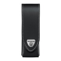 Belt case, leather black, up to 4 layers
