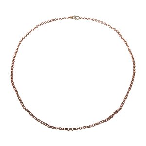 Viking chain with brass hook closure, 60 cm