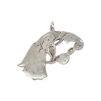 Pendant silver plated "Vendel"