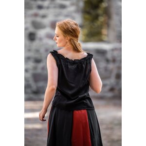 Sleeveless summer blouse "Adele" Black