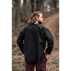 Medieval shirt Black "Bartholomeus"