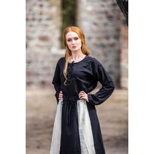Medieval blouse Black "Tilda"