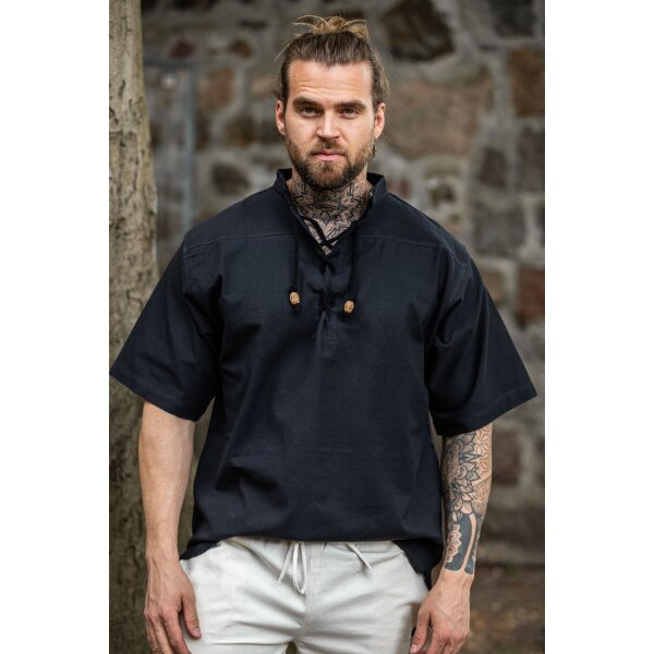 Medieval Shirt Black bartholomeus 