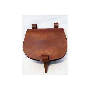 Leather belt bag Brown "Nora"