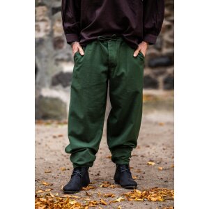 medieval soft trousers with waistband lacing