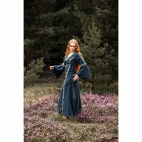 Mittelalter Baumwollkleid Blau "Angie"