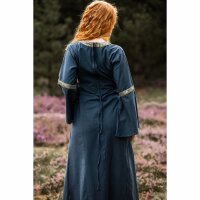 Mittelalter Baumwollkleid Blau "Angie"