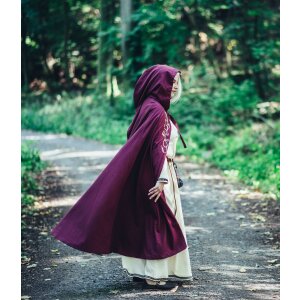 Medieval cape Red "Lyra"