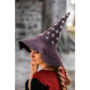 Witch hat Brown"Star"