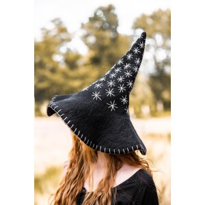 Witch hat Black "Star"