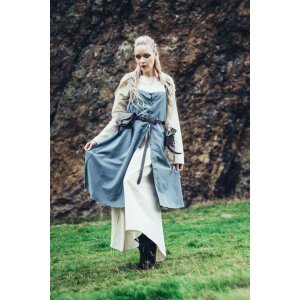 Sur-robe viking bleu pigeon &quot;Inka