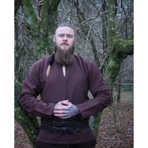 Viking tunic Brown &quot;Ivar&quot;