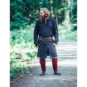 Viking long tunic Black &quot;Lennart&quot;