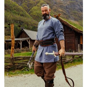 Viking tunic Blue Gray &quot;Torsten&quot;