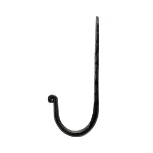 Simple rustic forged wall hook