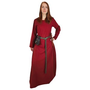 Classic medieval dress or underdress red...