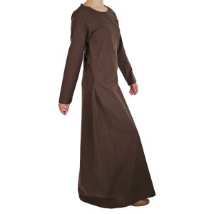 Klassisches Mittelalter Kleid oder Unterkleid braun...