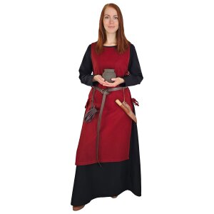 Klassisches Wikinger Überkleid rot "Lykke"