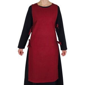 Klassisches Wikinger Überkleid rot "Lykke"