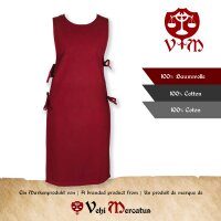 Klassisches Wikinger Überkleid rot "Lykke"