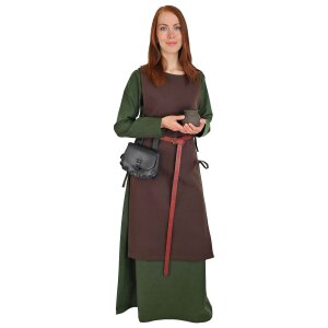 Classic Viking overdress brown &quot;Lykke&quot;