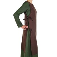 Klassisches Wikinger Überkleid braun "Lykke"