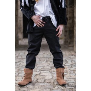 Medieval trousers with waistband black...