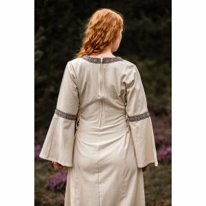 Mittelalter Baumwollkleid Natur "Angie"