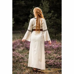 Mittelalter Baumwollkleid Natur "Angie"