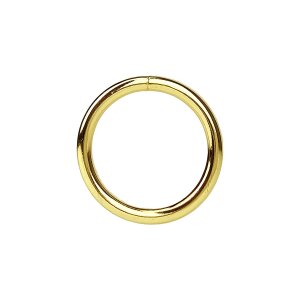 O-Ring, Ring aus Stahl 36mm, vermessingt (Riemenverteiler)