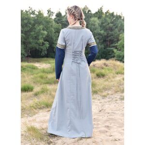 Fantasy medieval dress blue-blue-grey "Eleanor":