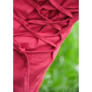 Kinder Fantasy-Mittelalterkleid rot-schwarz "Eleanor"