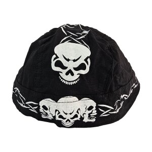 Kinder Piraten Kopftuch schwarz