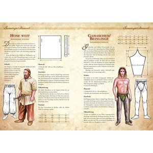 Buch Kleidung des Mittelalters selbst anfertigen - Gewandungen der Wikinger