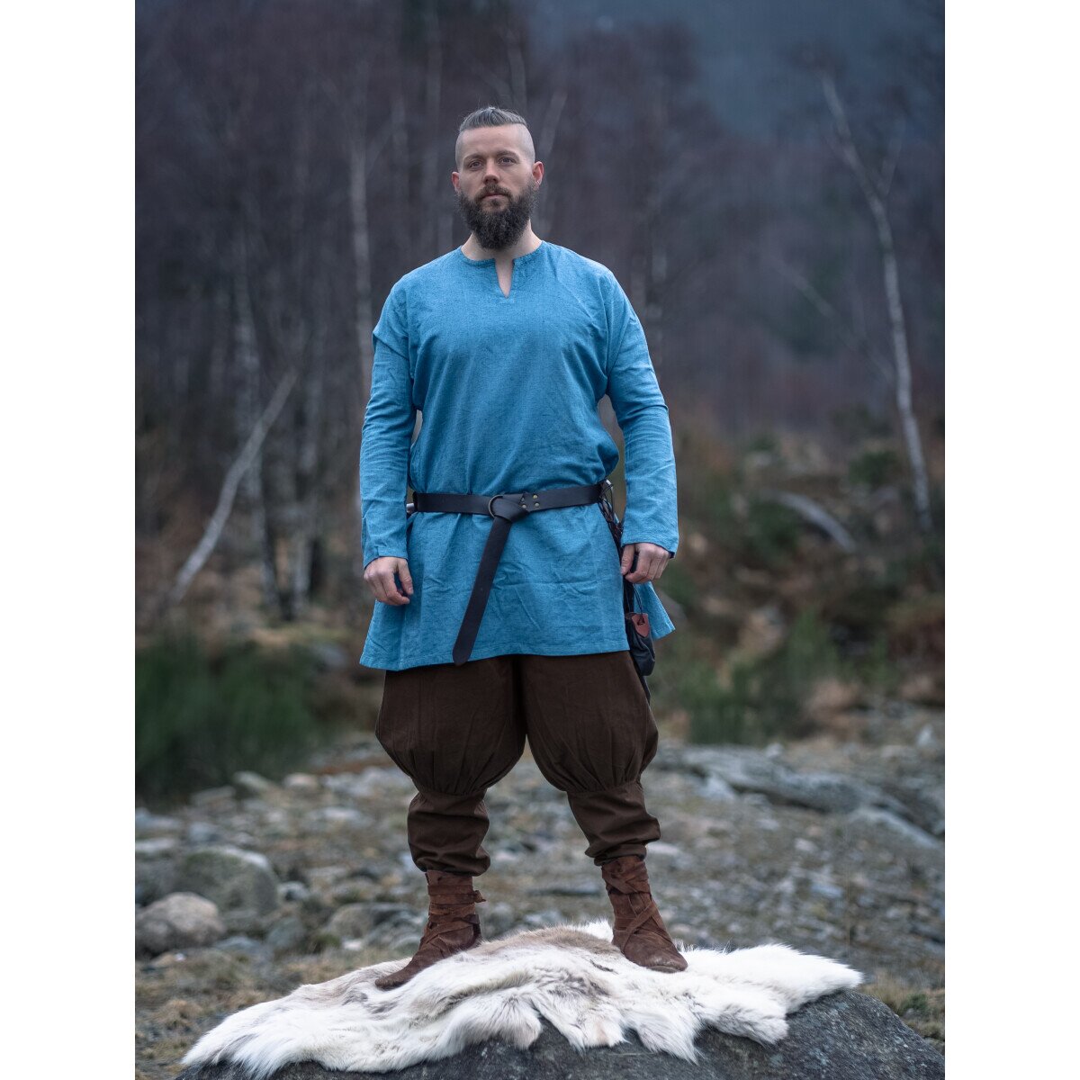 Brown Viking trousers "Kjell"