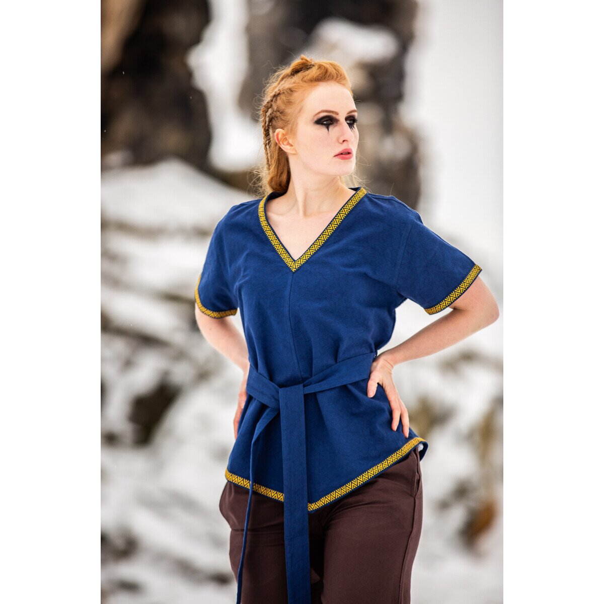 Viking tunic ladies blue “Matilda”