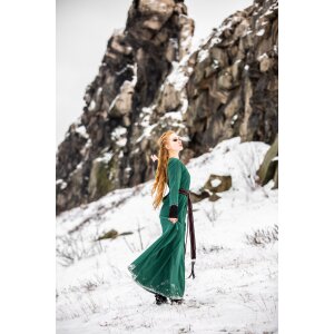 Wikingerkleid Grün "Freya"