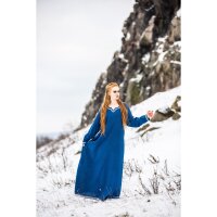 Wikingerkleid Blau "Brigida"