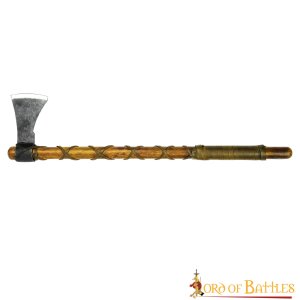 Viking Warrior Axe with Hand Forged Carbon Steel Head