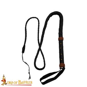 Spanish Antique Genuine Leather Handcrafted Bull Whip