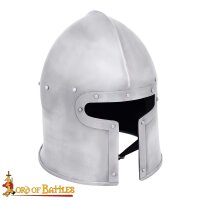 Italienischer Barbute-Helm aus Dem 15. Jahrhundert Historisch Inspiriert 16 Gauge (1,6 mm)