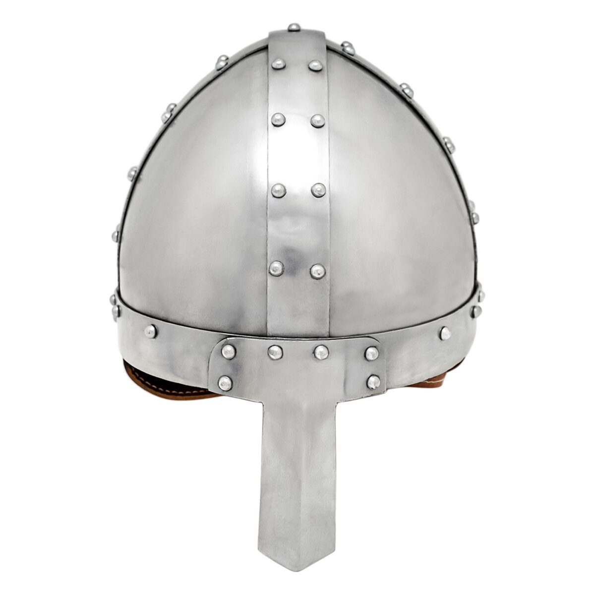 mittelalterlicher Normannischer Nasen-Stahlhelm mit...