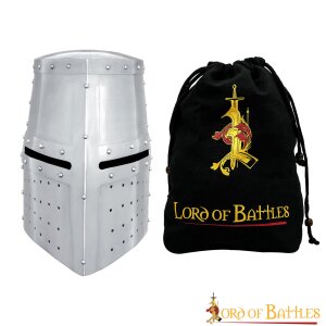 13th / 14th Century Great Pot Helm Medieval Knight Steel...
