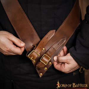 Schwertgürtel aus Leder "Baldric"