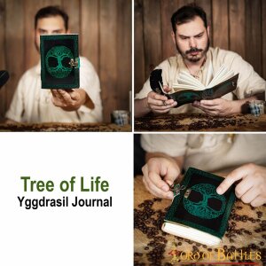 "Tree Of Life" Journal aus Leder Tagebuch Notizbuch