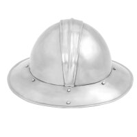 mittelalterliche Infanterie Kessel Hut oder Eisenhut Stahlhelm