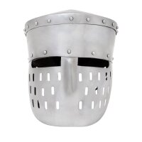 Kreuzritter Historischer Topfhelm